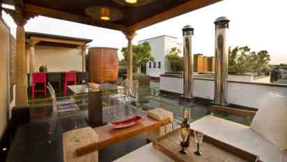Rooftop in Jor Bagh Residence