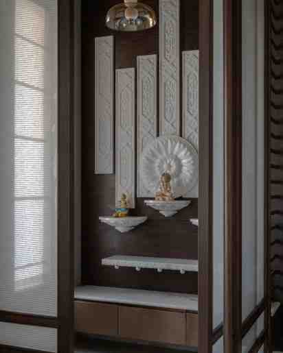 Pooja Room In Anvay House
