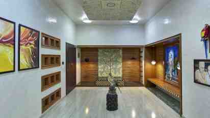 Foyer In Yogi Mahal