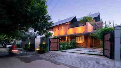 House Exterior of Open Living House