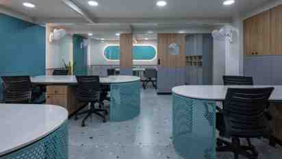 Office Workstation in Pharmaceutical Office