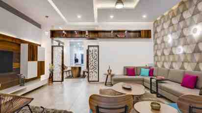 Living Room in Pawde Residence