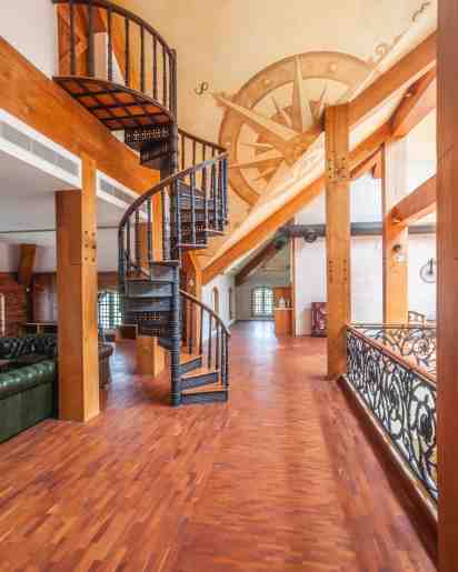 Staircase in Belhaven Manor Residence