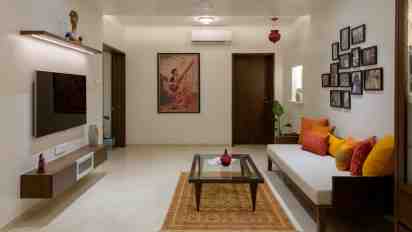 Living Room in The Maze House