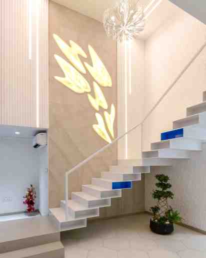 Staircase in Greece Theme Apartment