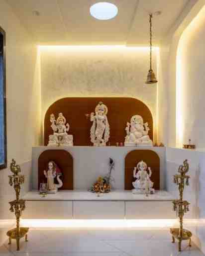 Pooja Room in the Casa una House