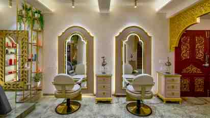 Salon Interior of SM Studio And Salon