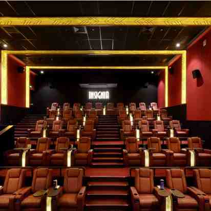 Movie Theatre Interior of INOX Insignia at C21 Mall Indore