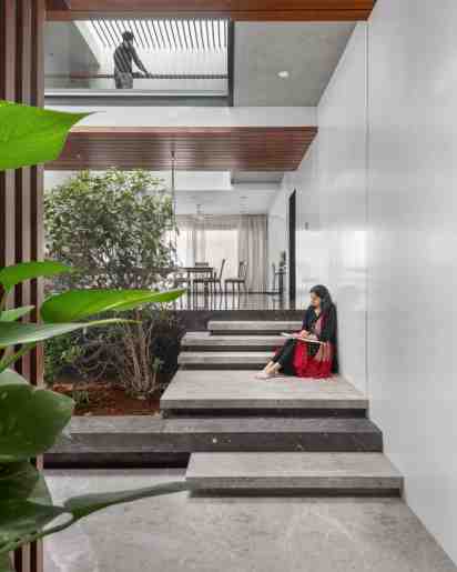 Courtyard in House of Nooks and Garden