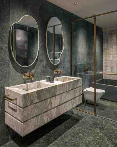 Powder Room In The Basalt House
