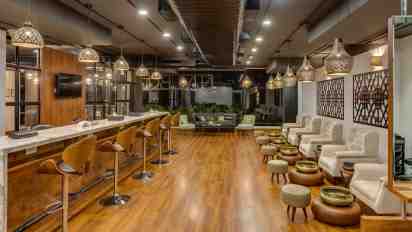 Salon Interior of Nailbos Salon