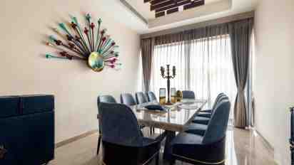Dining Room in Onkaar Residence