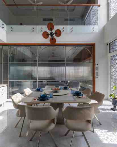Dining Room in Raj Aashray House