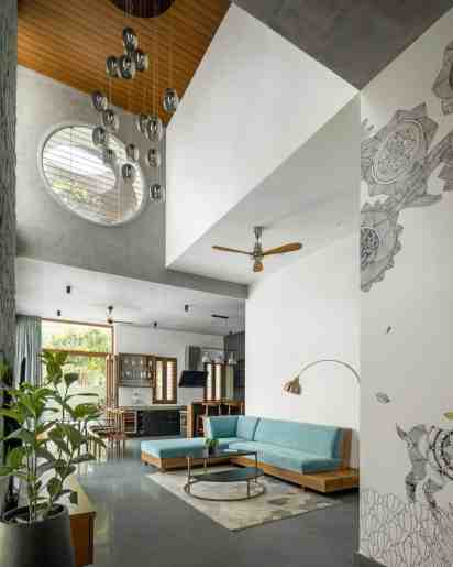 Living Room in Siri Residence