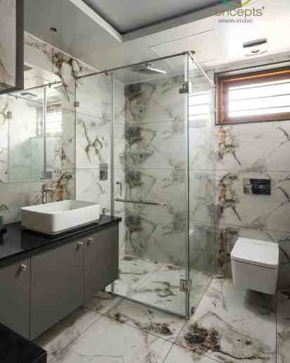 Bathroom in Mr. Issac MM Estate at Manjapara
