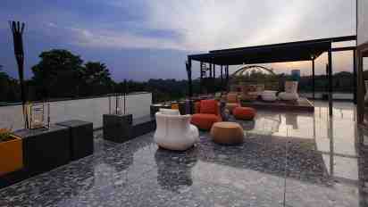 Rooftop in Jyoth Residence