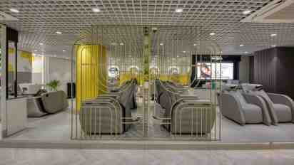 Salon Interior in Looks Salon Vasundhara
