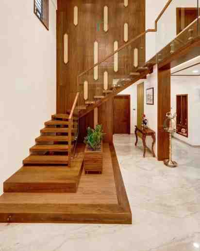 Staircase in Mr.Reji&Bindu Reji’s Residence