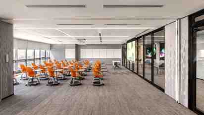 Training Room in Global Technology Company