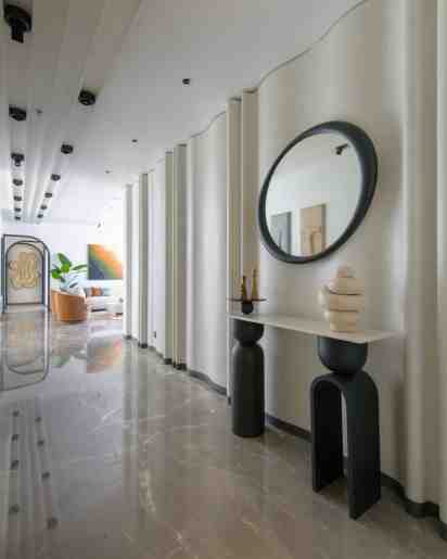 Foyer in Modern Muse House