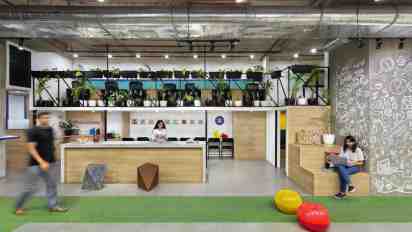 Office Interior in Happy Loans Fintech Office