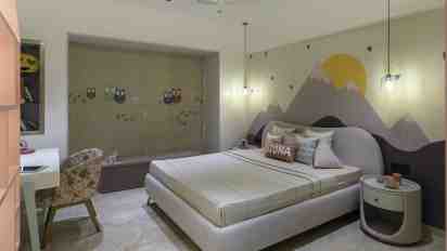 Kid's Bedroom in Blue Notes Apartment