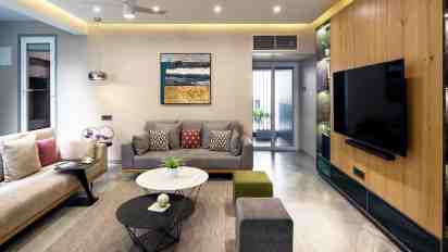 Living Room in Anant Residence