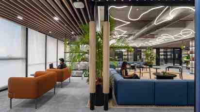Office Lounge in Mckinsey & Company
