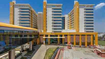 Hospital Exterior of Hamidia Hospital