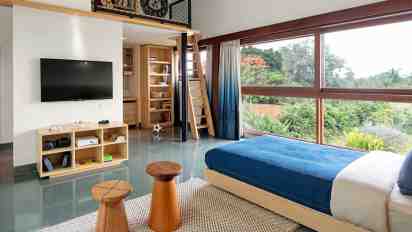 Bedroom in After The Rain Residence