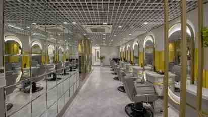 Salon Interior in Looks Salon Vasundhara