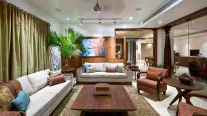 Living Room in An Indian Abode