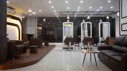 Salon Interior of Studio 89 Salon