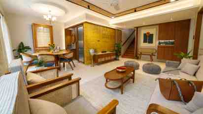 Living Room in Row House
