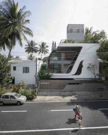 House Exterior of Dharnish Residence