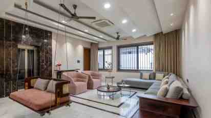 Living Room in The Garden House