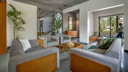 Living Room in Royal Acre Residence