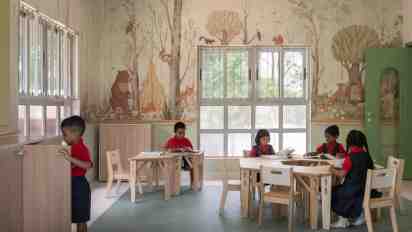 School Classroom in Sri Kumaran Children's Home Nursery