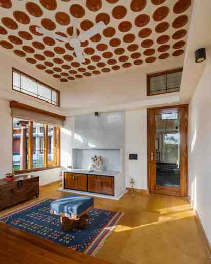 Pooja Room in Entheogenic Residence