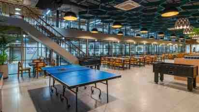 Game Room in Cokarma Co Working Space - Gandipet