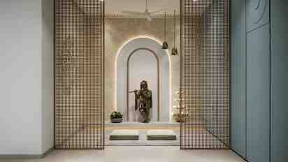 Pooja Room in The Finesse Residence