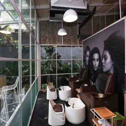 Salon Interior of Enrich Salon