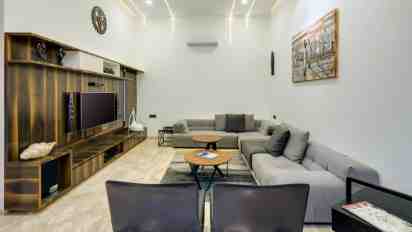 Living Room in Maliwal Residence