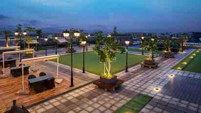 Rooftop in Kanakia Wallstreet Office