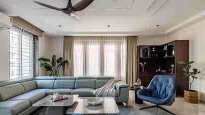 Living Room In Om Karani Residence