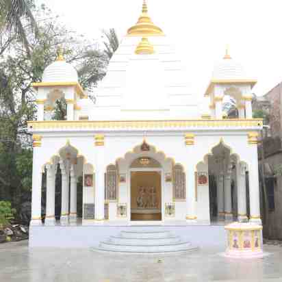 Temple Exterior of Radha Krishna Mandir