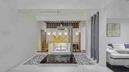 Pooja Room in Shivkumar Villa