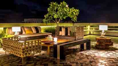Rooftop in Karan Johar Terrace Residence
