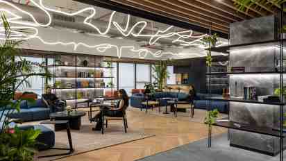 Office Lounge in Mckinsey & Company