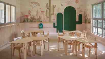 School Classroom in Sri Kumaran Children's Home Nursery